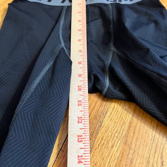 Nike Pro Combat Pants Mens Large Compression Training Tights Black - Picture 9 of 10